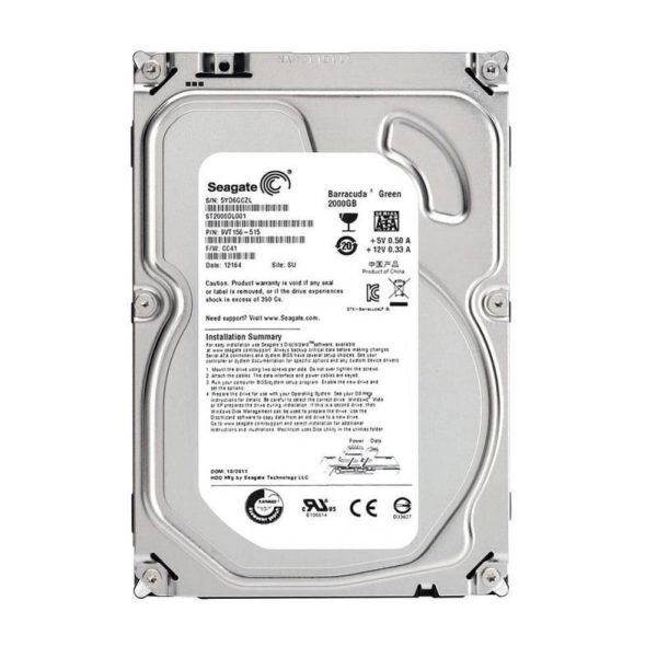 Hard 3.5" 2TB HDD